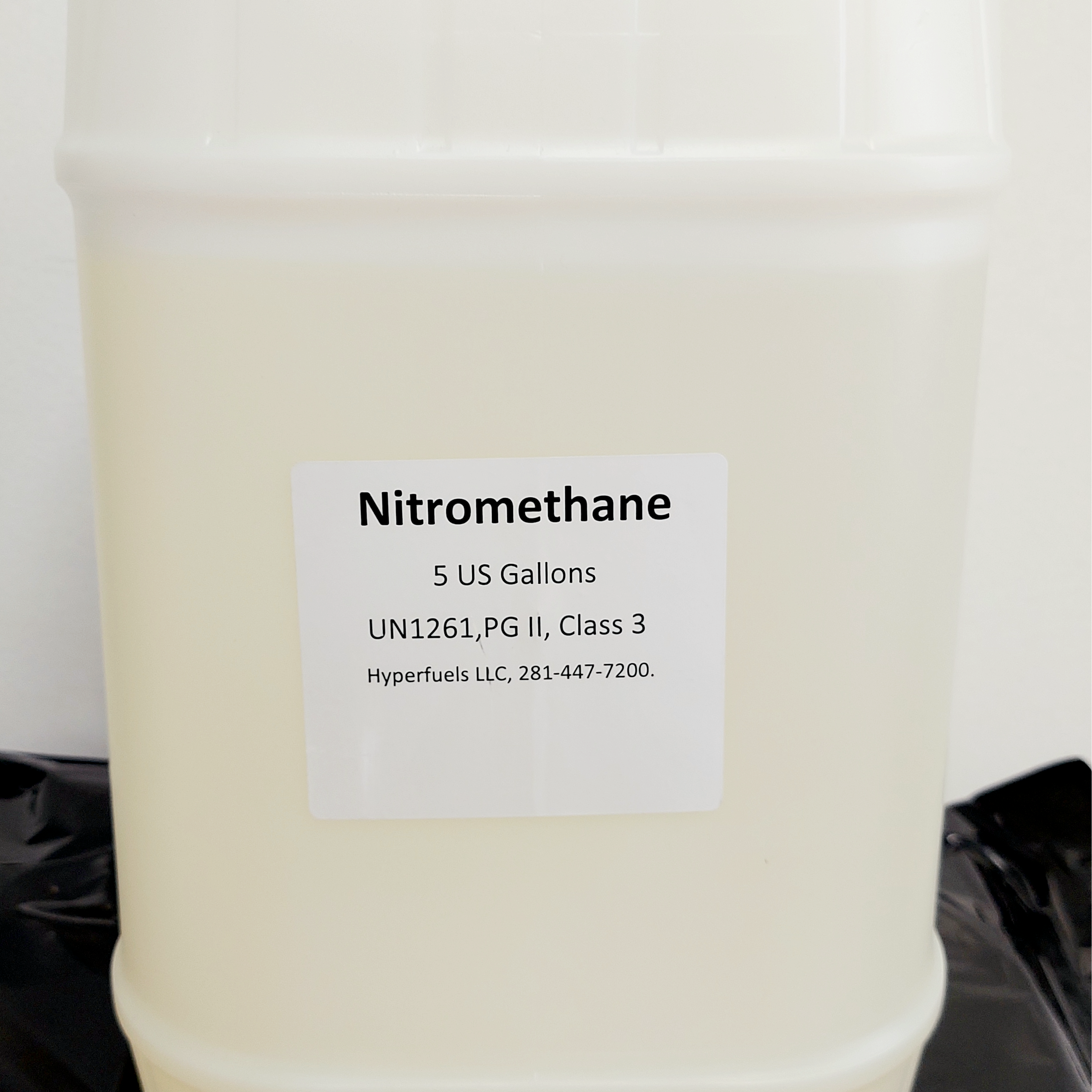 99.9% Pure Nitromethane (5 Gallon) Back Order Until 10/13