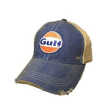 Blue Distressed Cap