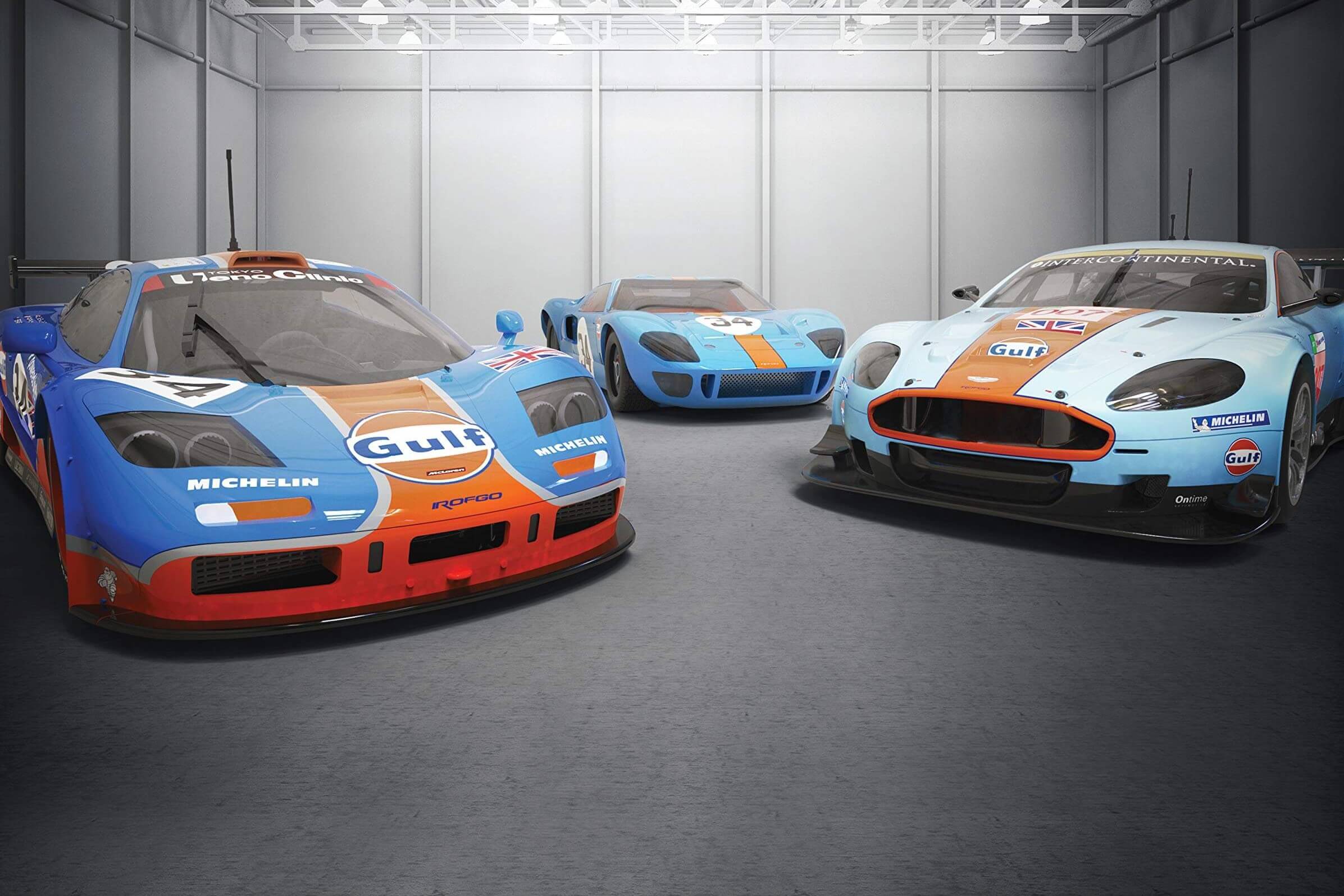 Motorsports Apparel: Gulf Racing Tees, Jackets & Caps - HYPERFUELS