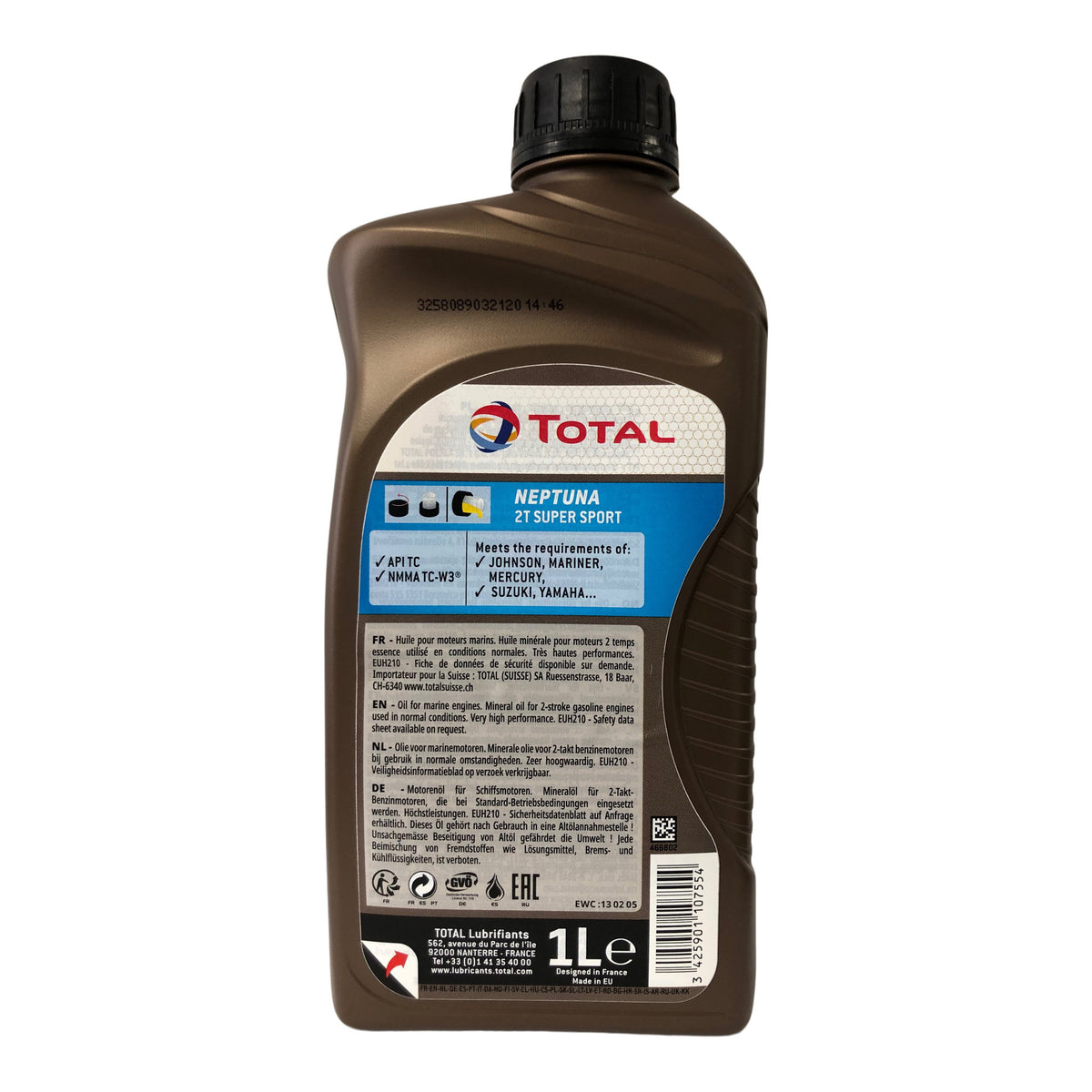 Total Neptuna 2T Super Sport - 1 Quart