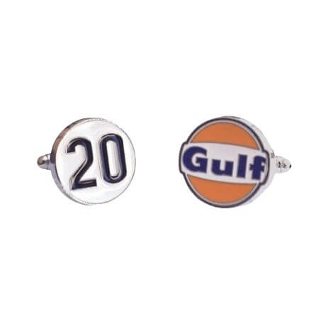 Gulf Le Mans Racing Cuff Links